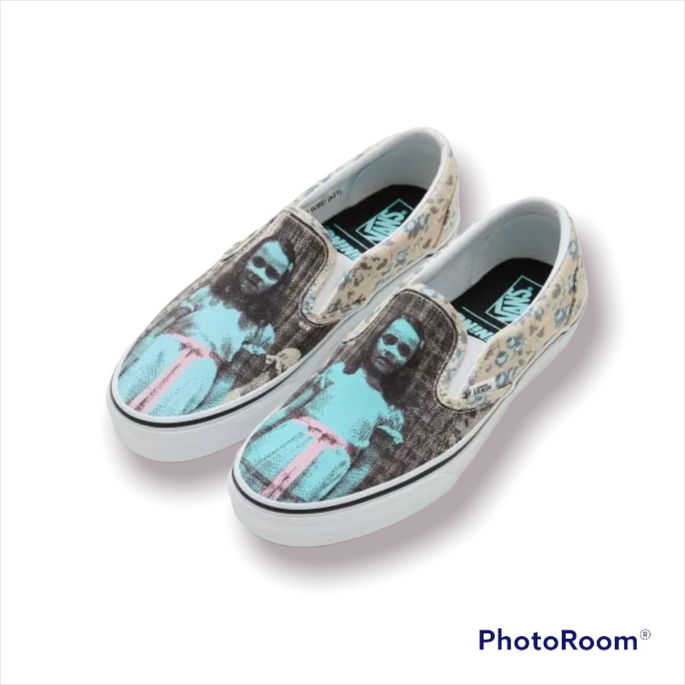 Vans X House Of Terror Classic Slip On Sneakers "The Shining" - Men 8.5 Women 10
